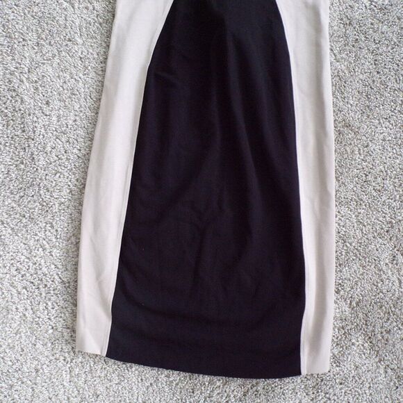 Slimming Stella Mccartney  colorblock bodycon Cocktail Party dress M - Picture 5 of 11